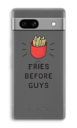 Fries before guys
