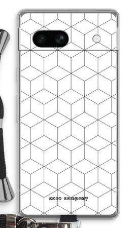 Cubes black and white