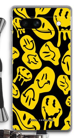 Melting smiley - Yellow