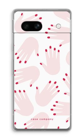Hands pink