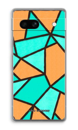 Stained glass - Orange