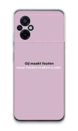 Fouten maken u niet