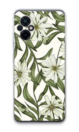 White flower pattern