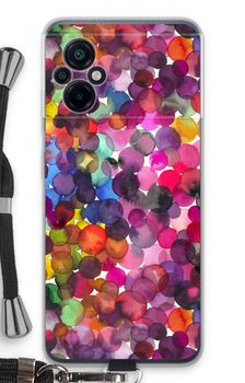 Puntos de acuarela superpuestos