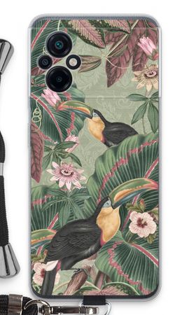 Tropical jungle toucan