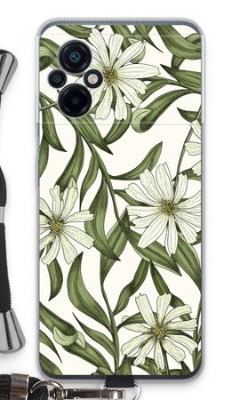 White flower pattern