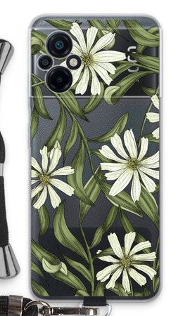 White flower pattern