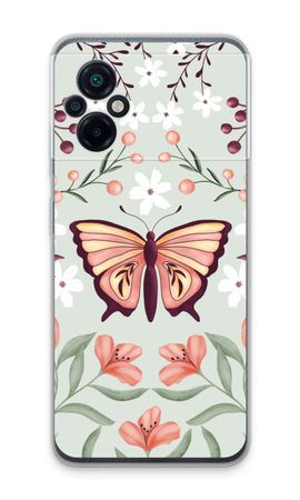 Butterfly in a floral world