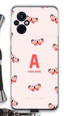 Rosy Butterflies Monogram