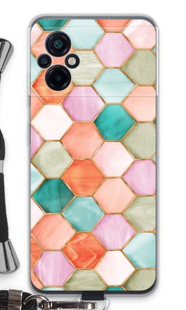 Hexagons in stained glass