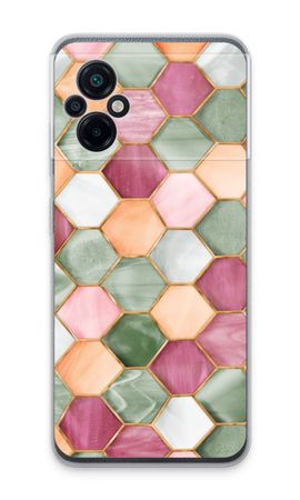 Hexagons in stained glass