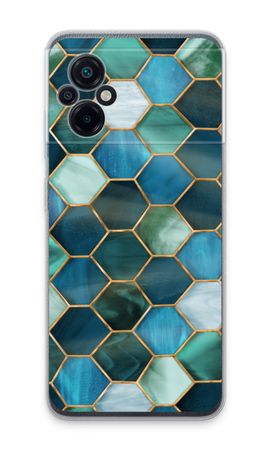 Hexagons in stained glass