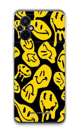 Melting smiley - Yellow