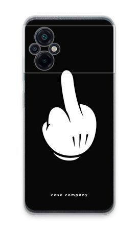 Middle finger black