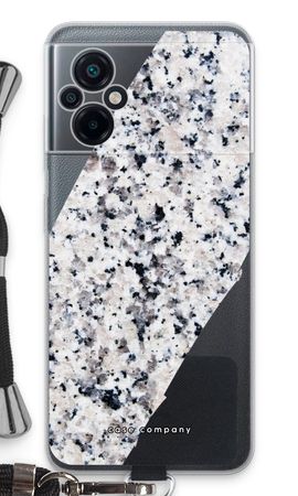 Speckled marble