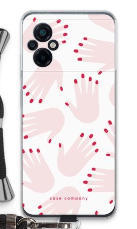 Hands pink