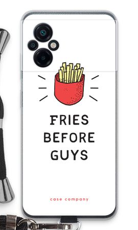 Fries before guys