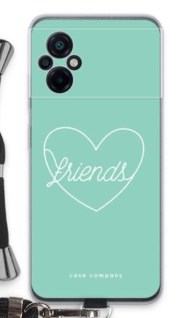 Friends heart pastel