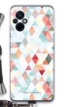 Coloured triangles pastel