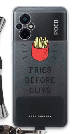 Fries before guys