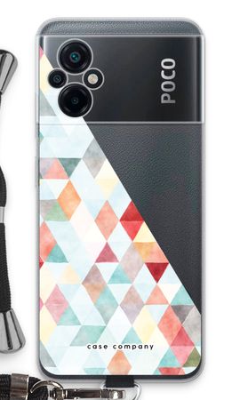 Coloured triangles pastel