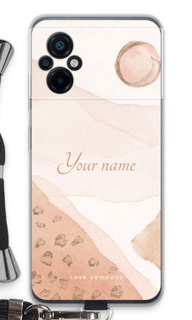 Gold Spots Namecase - Blush