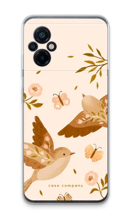 Fluttering Pair, Xiaomi Poco M5 soft hoesje