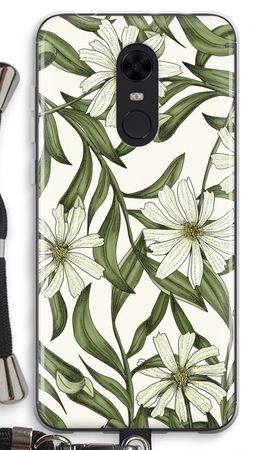 White flower pattern