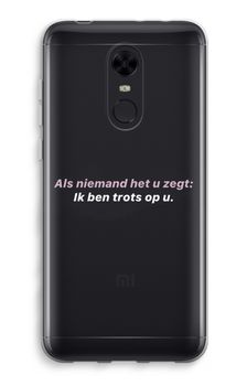 Ik ben trots op u
