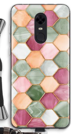 Hexagons in stained glass