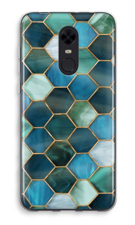 Hexagons in stained glass