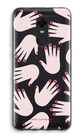 Hands pink