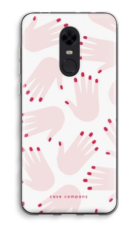 Hands pink