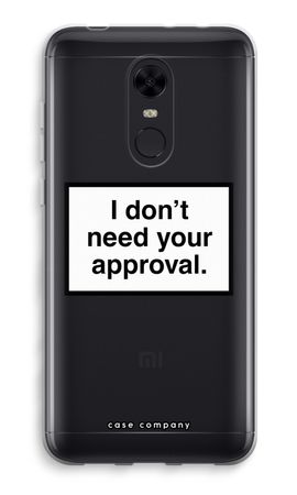 Don't need approval