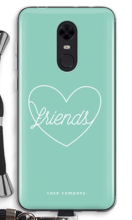 Friends heart pastel