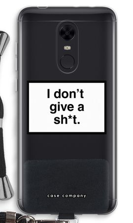 Don't give a shit