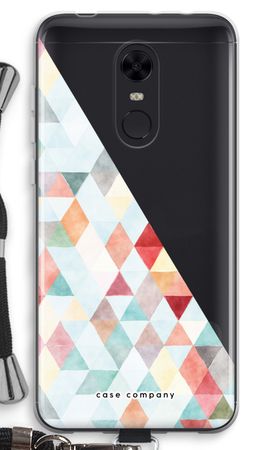 Coloured triangles pastel