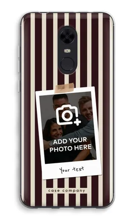 Polaroid - Retro, Xiaomi Redmi 5 weiche Hülle