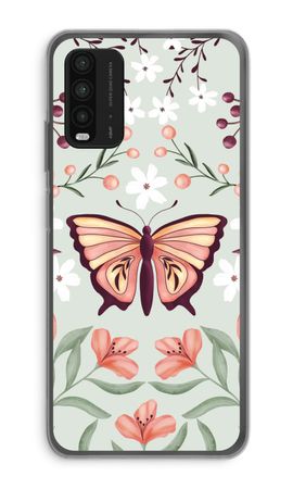 Butterfly in a floral world