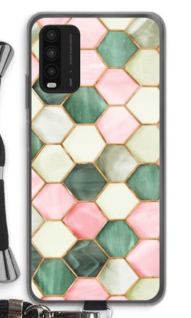 Hexagons in stained glass