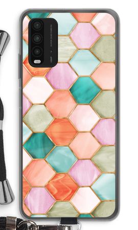 Hexagons in stained glass