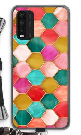 Hexagons in stained glass