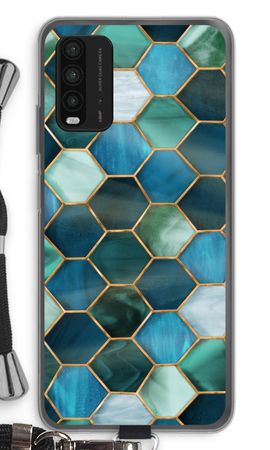 Hexagons in stained glass