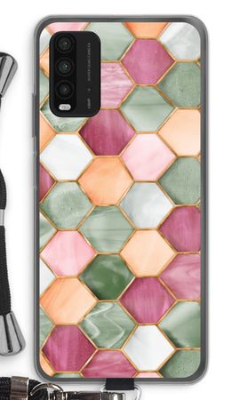 Hexagons in stained glass