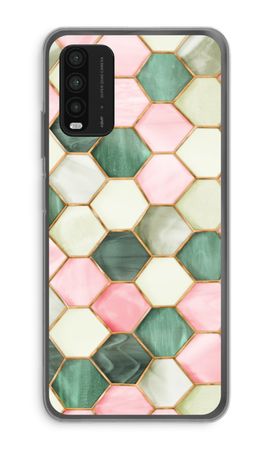 Hexagons in stained glass