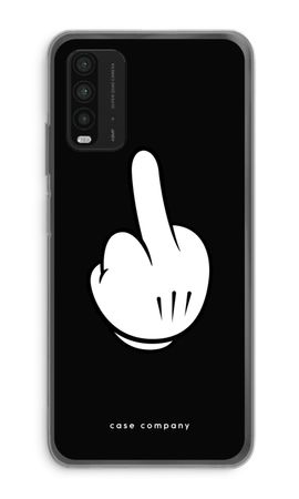 Middle finger black