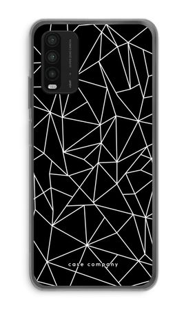 Geometric lines white