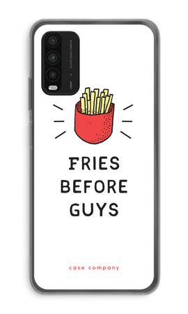 Fries before guys