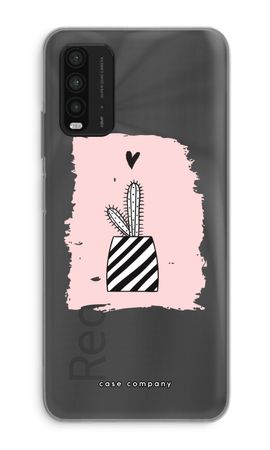 Black and white cactus