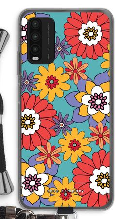 Retro Flowers - Blue